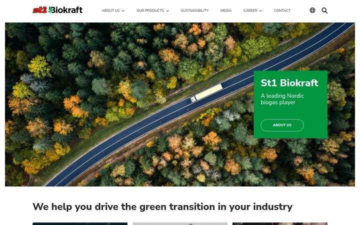 Screenshot of biokraft.com