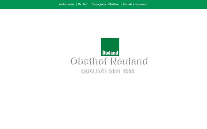Screenshot of biolandhof-cassens.de