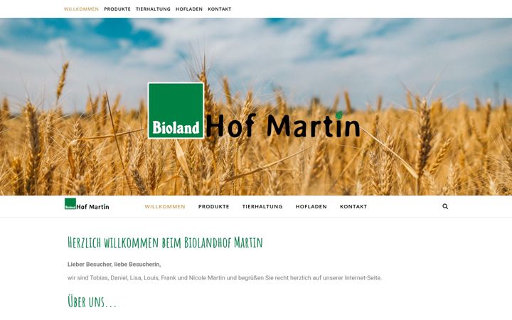 Képernyőkép: biolandhof-martin.de