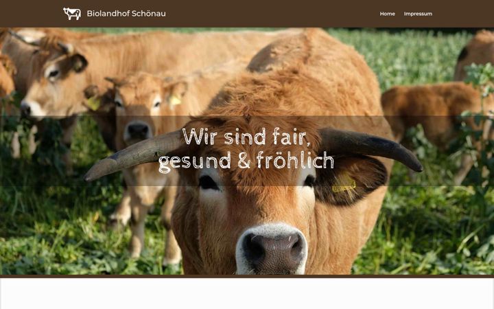 Screenshot of biolandhof-schoenau.de