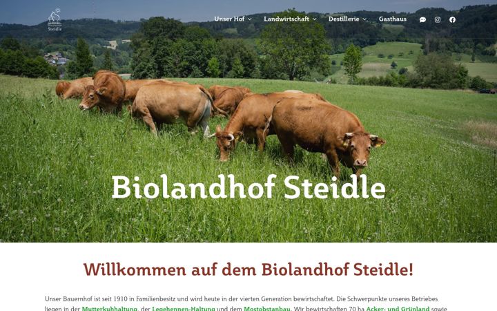 Screenshot του biolandhof-steidle.de