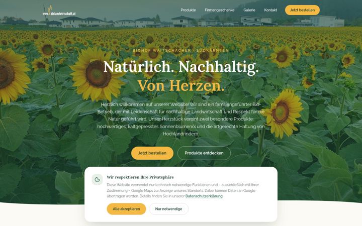 Screenshot of biolandwirtschaft.at