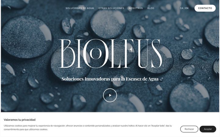 Screenshot of biolfus.com