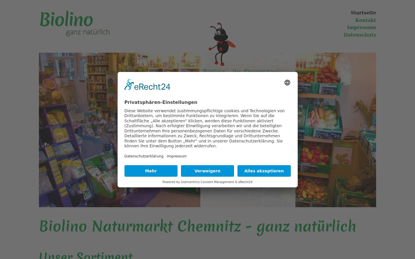 Zrzut ekranu banera zgody wyświetlanego przed jakąkolwiek interakcją