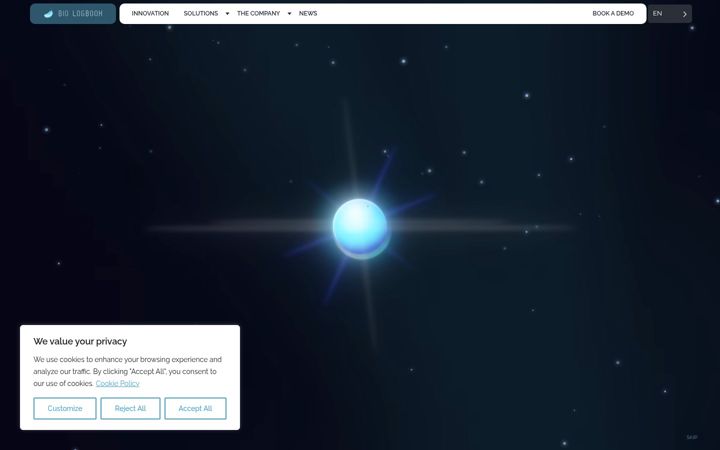 Screenshot of biologbook.fr