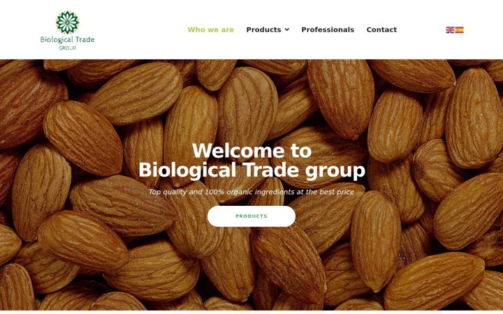 Screenshot of biologicaltradegroup.es