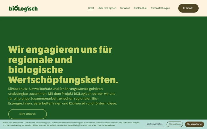 Screenshot of biologisch-ol.de