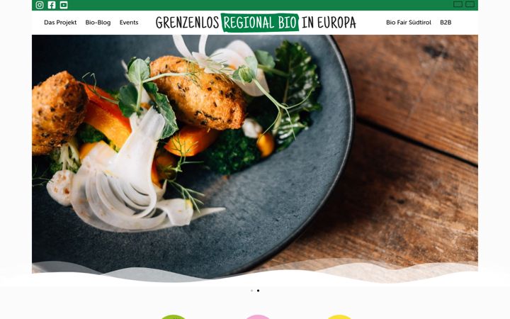 Screenshot of biologischregional.eu
