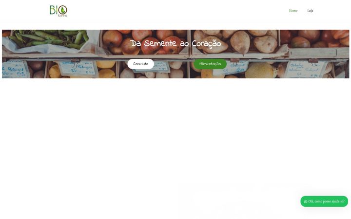 Screenshot van biolojinha.pt