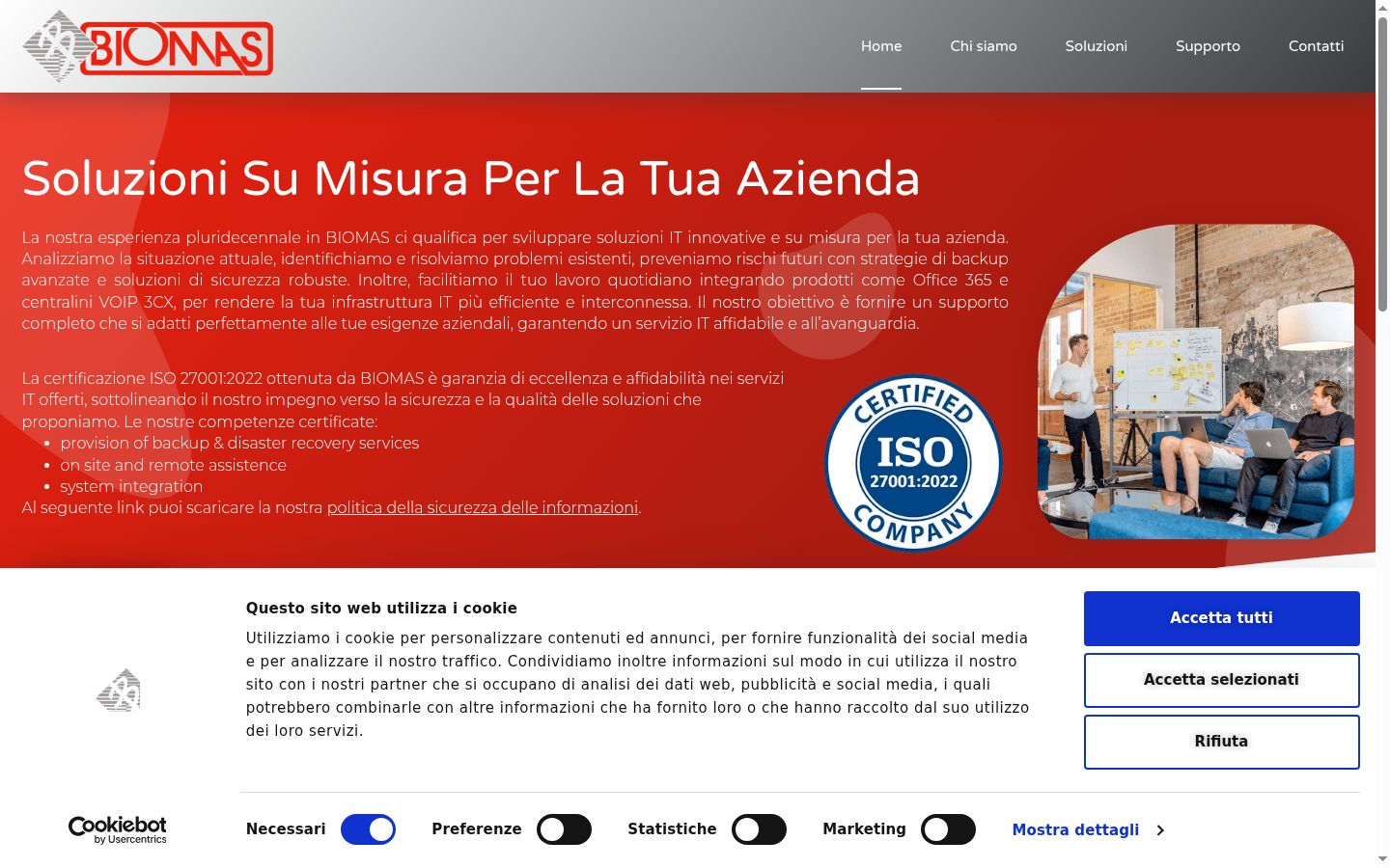 Zrzut ekranu banera zgody wyświetlanego przed jakąkolwiek interakcją