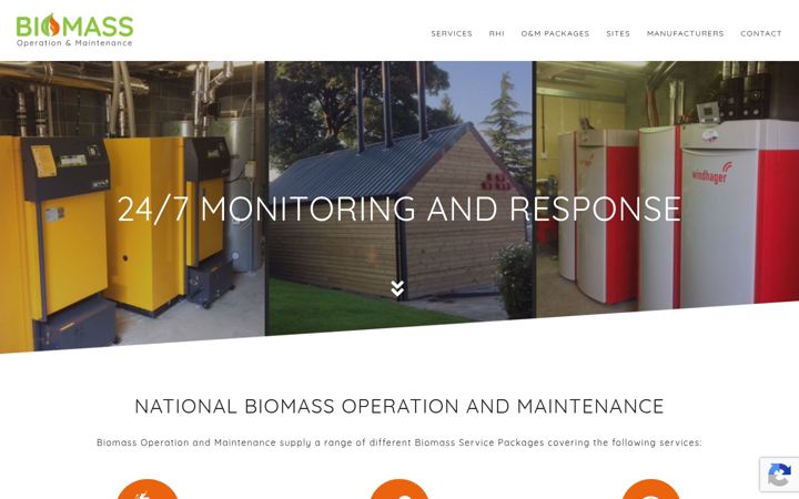Screenshot of biomass-servicing.co.uk