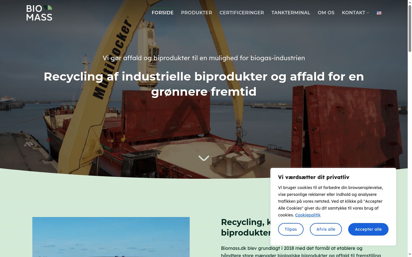 Sutikimo reklamjuostės, rodytos prieš bet kokią sąveiką, ekrano kopija