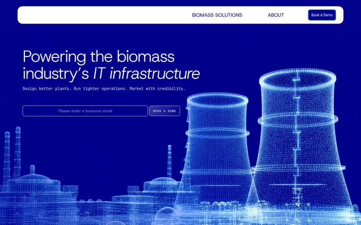 Screenshot of biomasscentrale.com