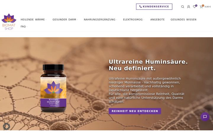 Ekrano kopija biomat-shop.de
