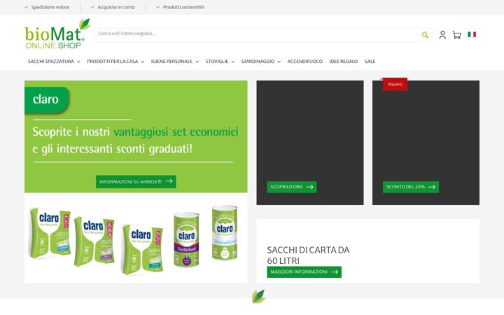 Screenshot of biomat-shop.it