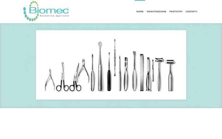 Screenshot of biomecappl.com