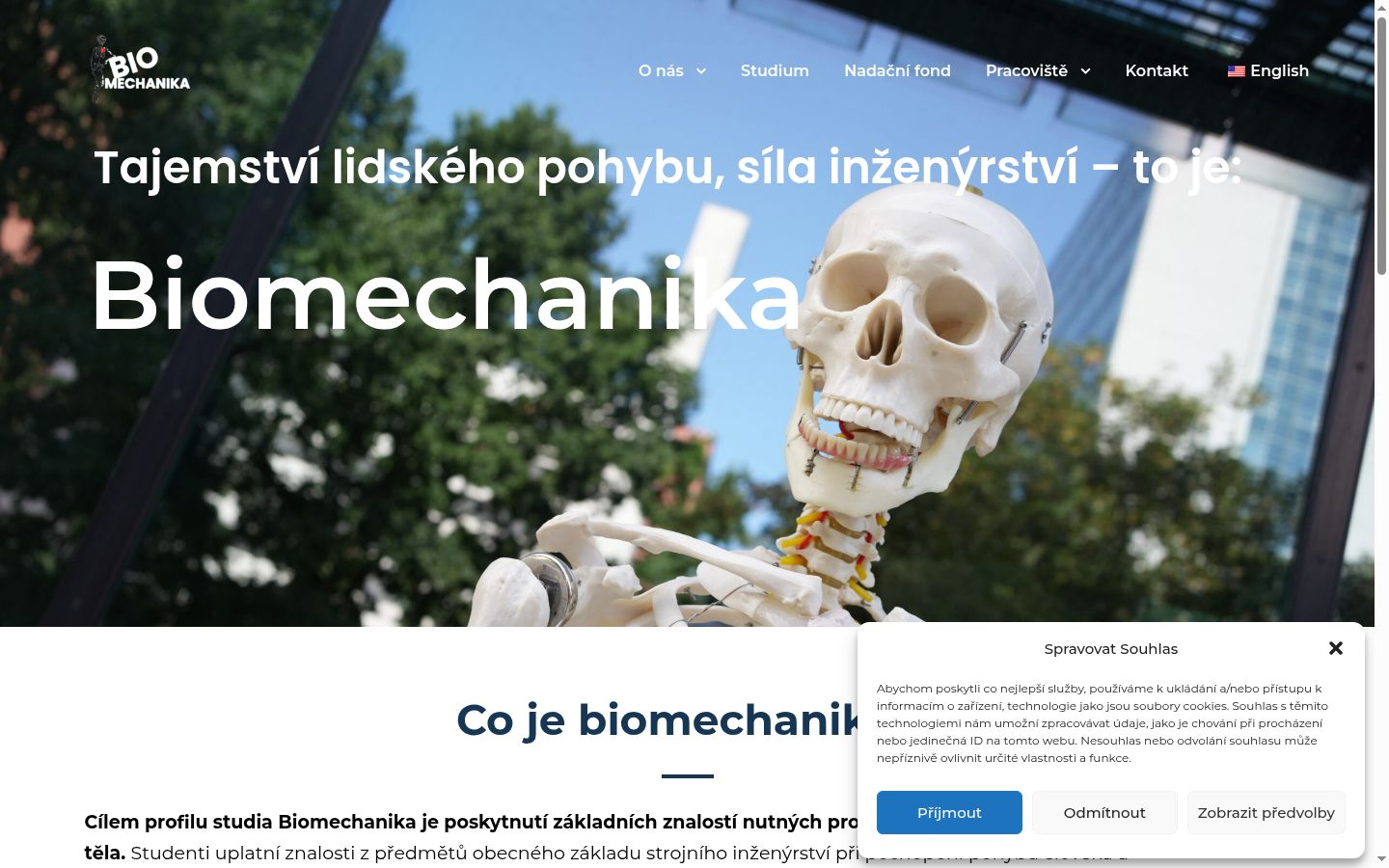 Snímek obrazovky baneru souhlasu zobrazeného před jakoukoli interakcí
