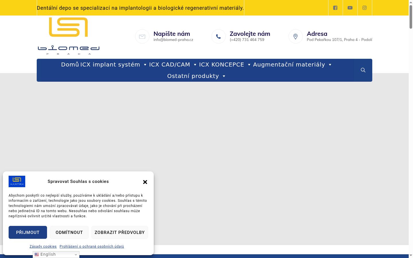 Screenshot des Einwilligungsbanners vor jeglicher Interaktion