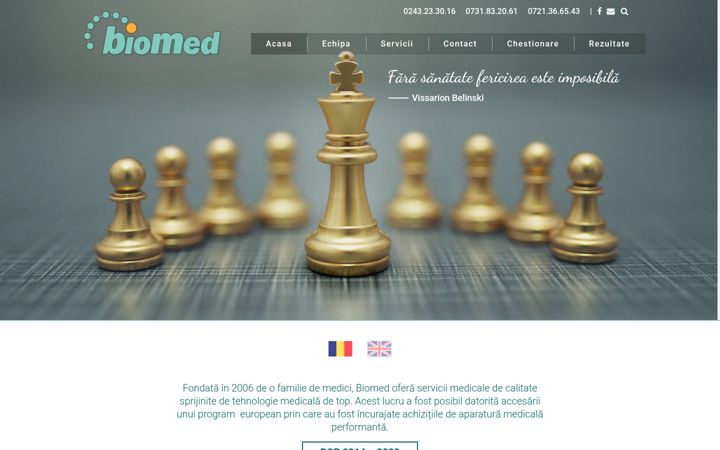 Képernyőkép: biomed.com.ro