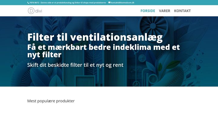Screenshot of biomedcom.dk