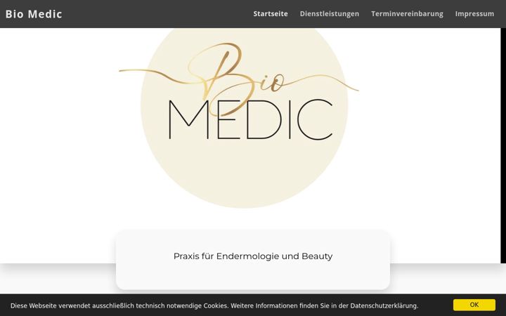 Screenshot of biomedic-endermologie-beauty.de