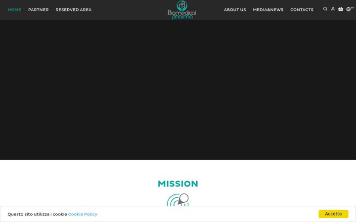 Screenshot of biomedicalgroup.it