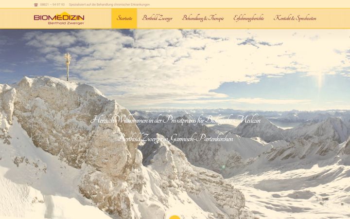 Screenshot of biomedizin-garmisch.de