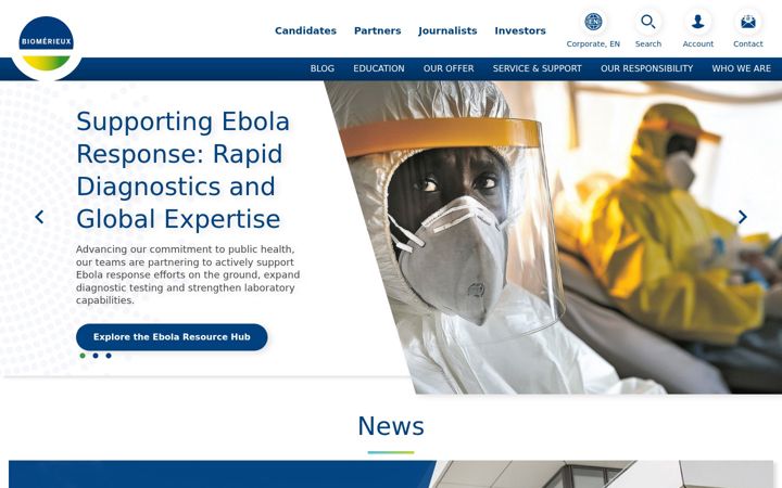 Screenshot of biomerieux-asean.com