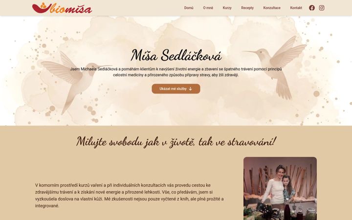Screenshot of biomisa.cz
