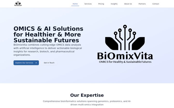 Screenshot stránky biomixvita.com