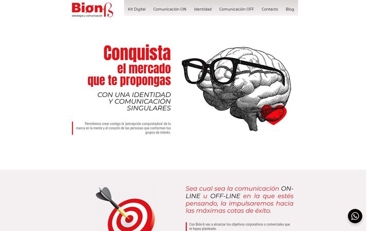 Screenshot of bion-b.com