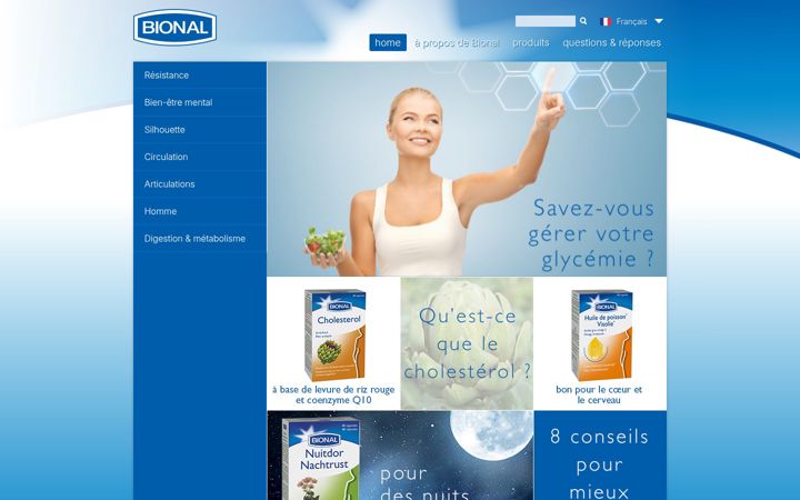 Screenshot von bional.fr