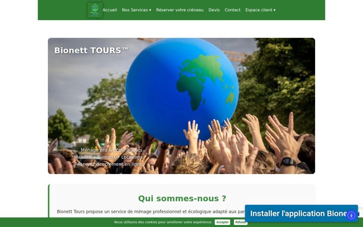 Screenshot von bionetttours.fr
