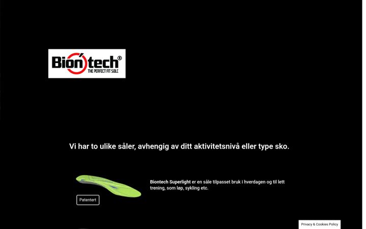 Ekrānuzņēmums no biontech.no