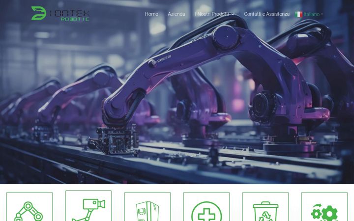 Screenshot of biontek.eu