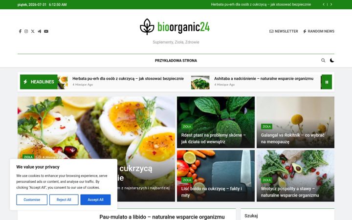 Skärmbild av bioorganic24.pl