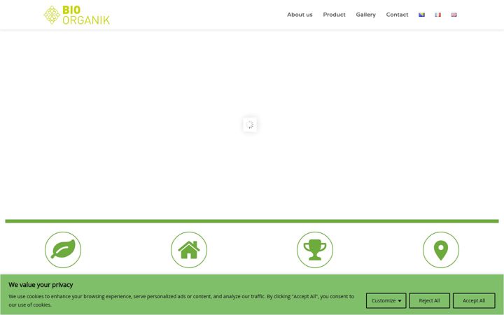 Screenshot of bioorganik-podrinje.com
