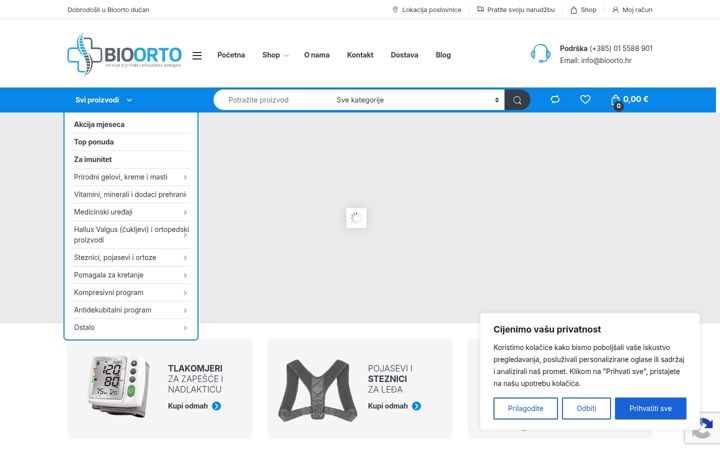Screenshot of bioorto.hr