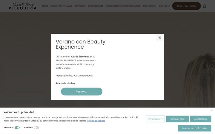 Screenshot of biopeluqueriavicentdavo.com