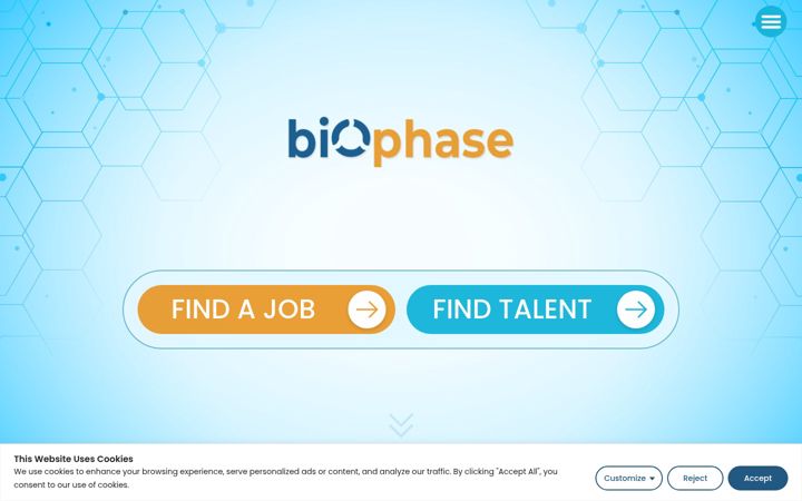 Screenshot of biophaseinc.com
