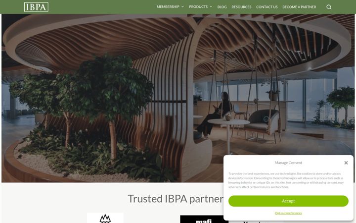 Екранна снимка на biophilicproducts.org