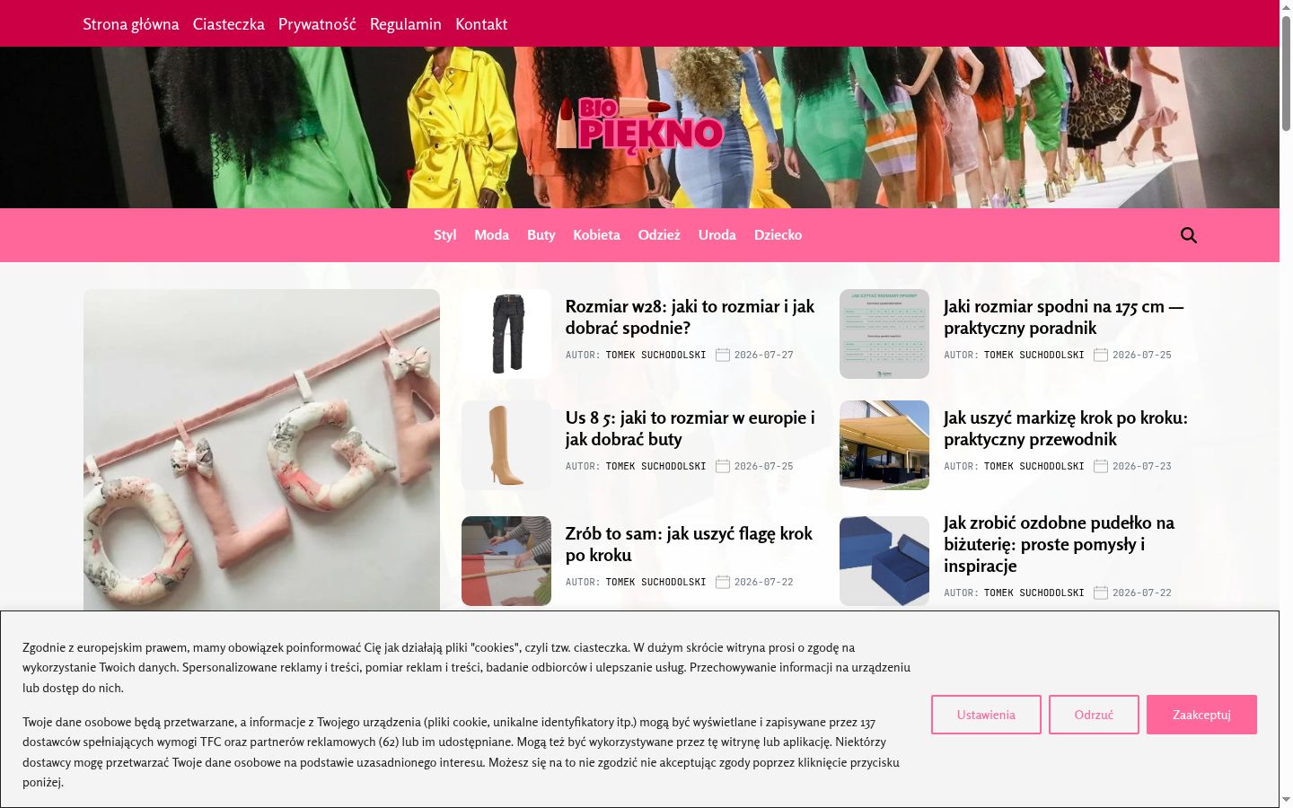 Screenshot tal-banner tal-kunsens muri qabel kwalunkwe interazzjoni