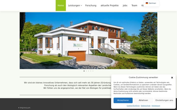 Skärmbild av bioplan-online.de