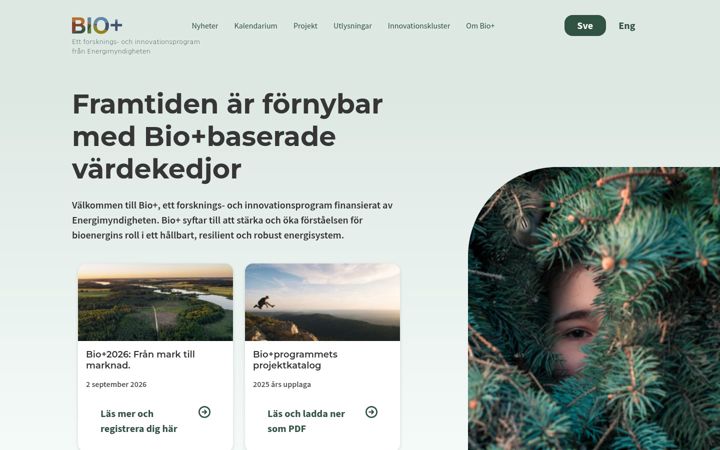 Screenshot of bioplusportalen.se