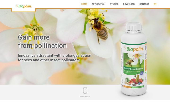 Screenshot of biopolin.com
