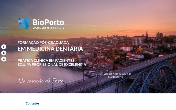 Screenshot van bioporto.pt