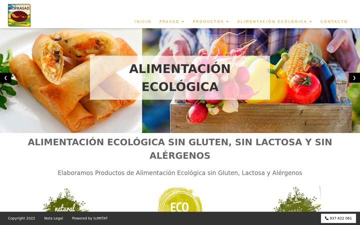Screenshot of bioprasad.com