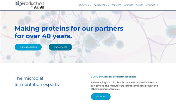 Screenshot of bioproduction-sekisui.com