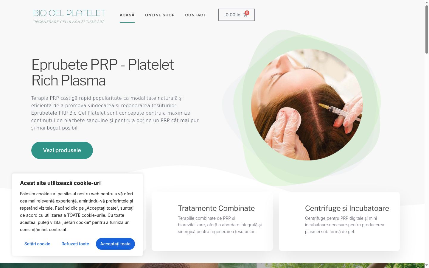 Sutikimo reklamjuostės, rodytos prieš bet kokią sąveiką, ekrano kopija