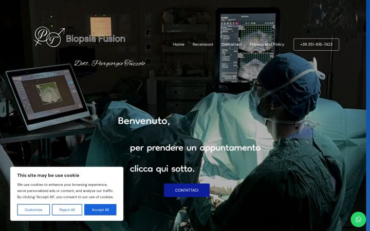 Screenshot of biopsiafusion.com